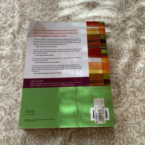 Anthropology what does it mean to be human, 4th edition by Lavenda and Schultz - Picture 2 of 5